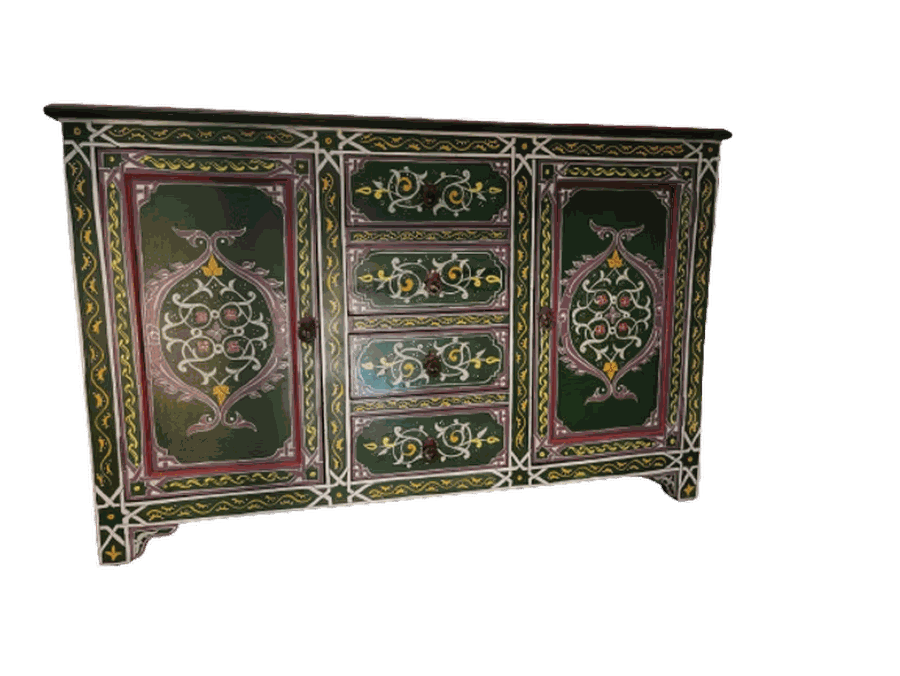Kommode „Fantasy“, handbemalt – Magic Decoration
